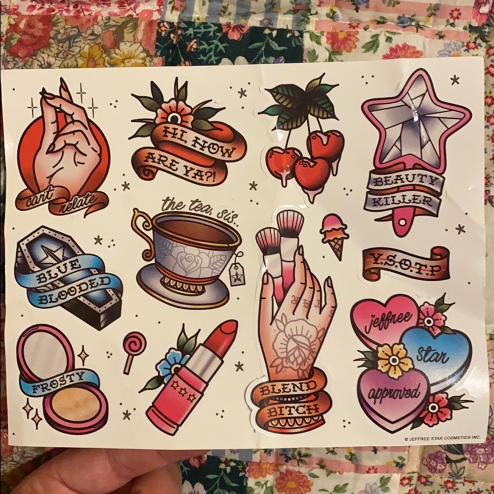 Jeffree Star Exclusive Stickers